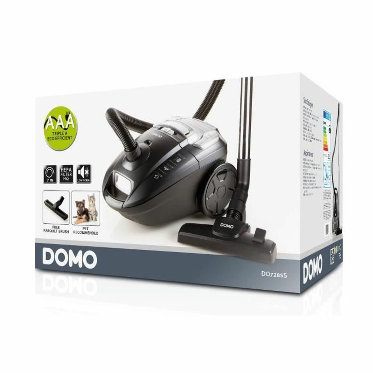 Pölynimuri DOMO DO7285S 700 W Harmaa 700 W